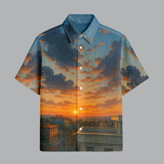 Multi Color Printed Half Sleeve Shirt